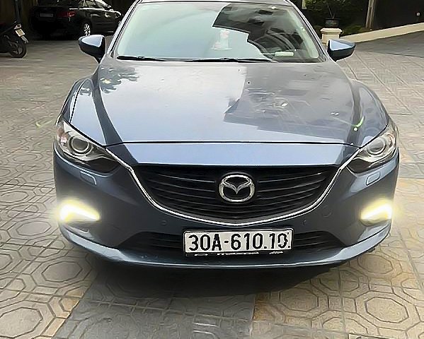 Cần bán lại xe Mazda 6 AT sản xuất năm 2015, màu xanh lam, nhập khẩu