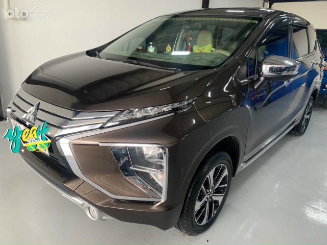 Cần bán xe Mitsubishi Xpander đời mới siêu đẹp, năm sản xuất 2019, màu nâu,1 chủ từ đầu, xe đẹp như xe hãng mới 98%, nilong còn nhiều cho ai thích lột tem0