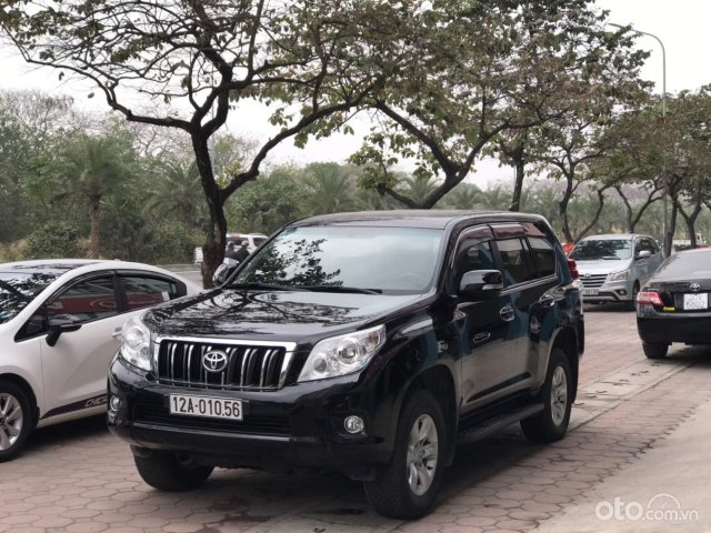 Bán xe Toyota Prado TXL năm 2012, màu đen, cá nhân một chủ từ mới, bao check hãng toàn quốc