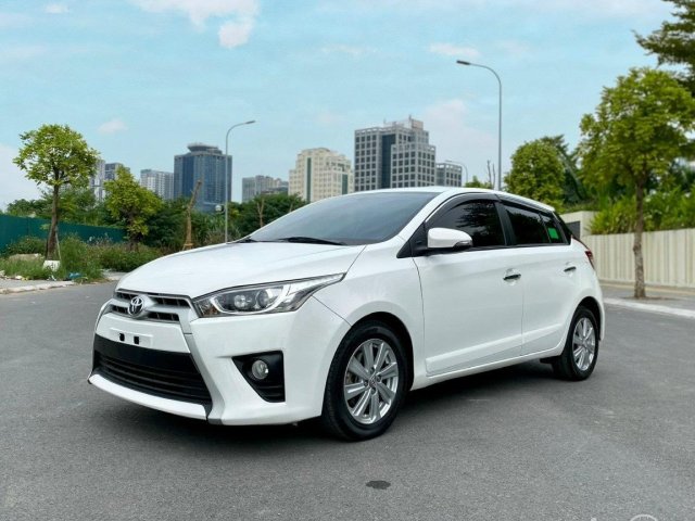 Em mới về: Toyota Yaris 1.5G năm 2017, nhập khẩu Thái Lan, màu trắng cực đẹp, bao test check hãng toàn quốc