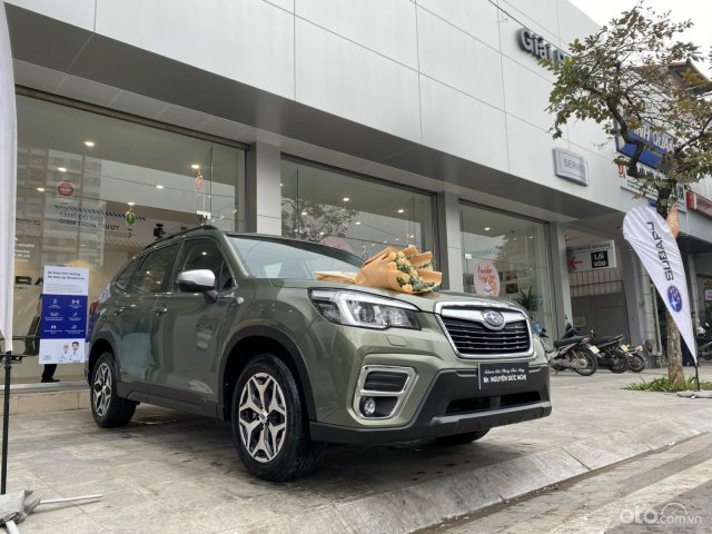 Bán xe Subaru Forester 2.0 I L 2021, nhập khẩu, số tự động, màu xanh, giá ưu đãi0