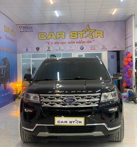 Bán Ford Explorer Limited sản xuất 2018, màu đen, nhập khẩu0