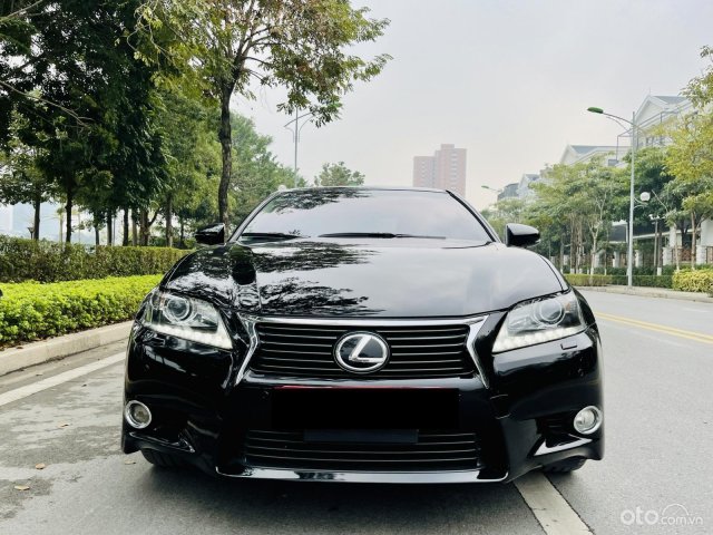 Bán Lexus GS 350 sx 2012 chạy hơn 6 vạn km, đen nội thất nâu nét căng0