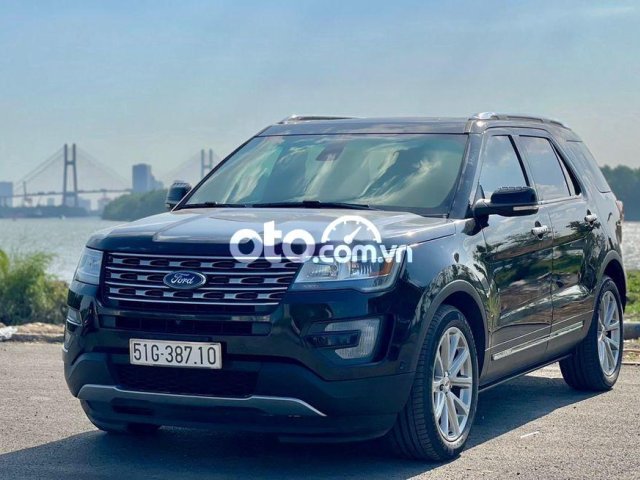 Cần bán xe Ford Explorer Limited năm sản xuất 2016, màu đen, nhập khẩu nguyên chiếc