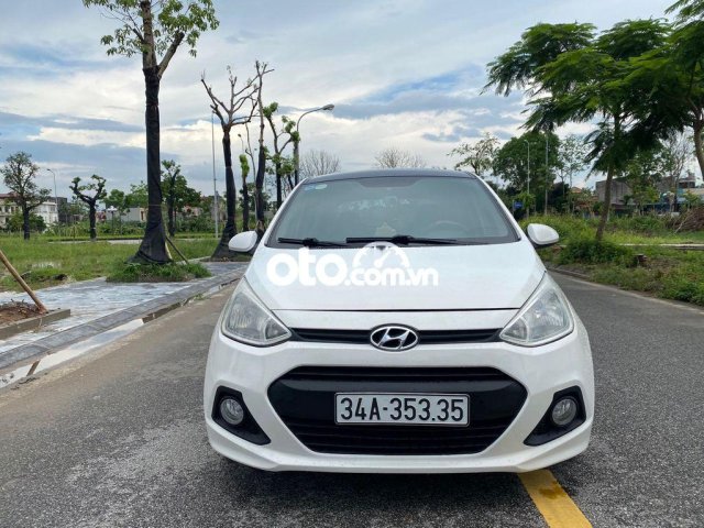 Cần bán Hyundai Grand i10 1.2MT năm 2014, màu trắng, xe nhập