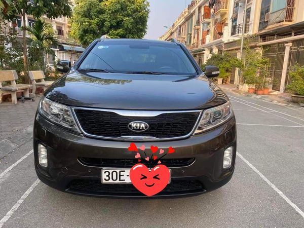 Bán Kia Sorento 2.4AT sản xuất 2015, màu đen, xe cá nhân sử dụng, an ninh tốt, bao test hãng0