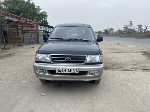 Cần bán xe Toyota Zace 1.8MT sản xuất 2002, màu xanh lam  