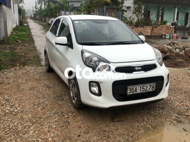 Bán Kia Morning 1.1MT sản xuất 2015, màu trắng0