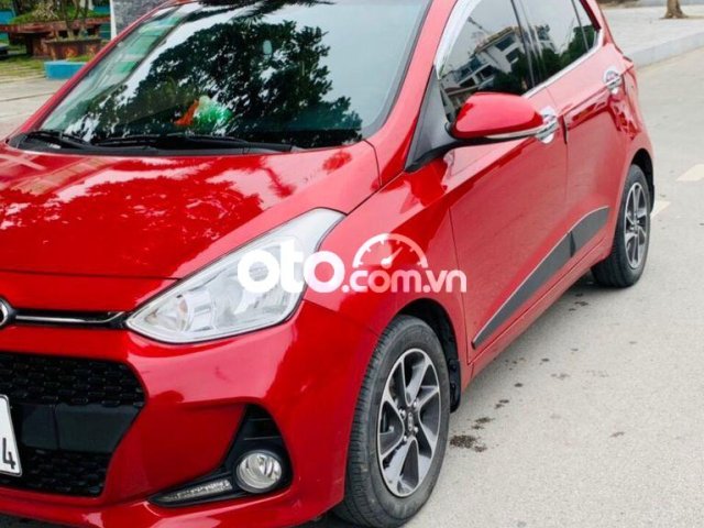 Bán ô tô Hyundai Grand i10 AT sản xuất 2019, màu đỏ, 373 triệu