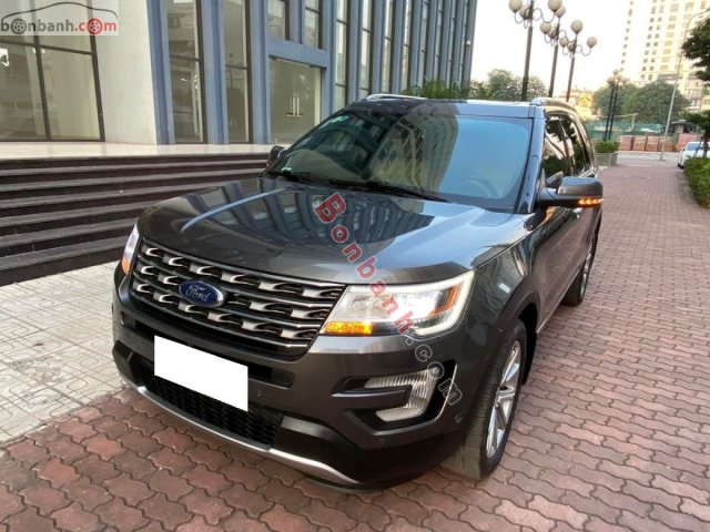 Bán xe Ford Explorer 2.3L AT năm sản xuất 2017, màu xám, nhập khẩu chính chủ