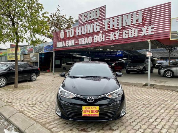 Cần bán xe Toyota Vios 1.5G AT năm 2019, màu đen số tự động