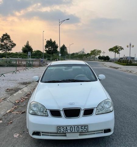 Bán Daewoo Lacetti EX sản xuất 2005, màu trắng giá cạnh tranh