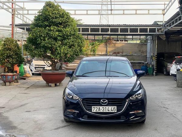 Bán xe Mazda 3 1.5AT năm sản xuất 2019, màu xanh cavansite, xe cam kết động cơ hộp số nguyên bản
