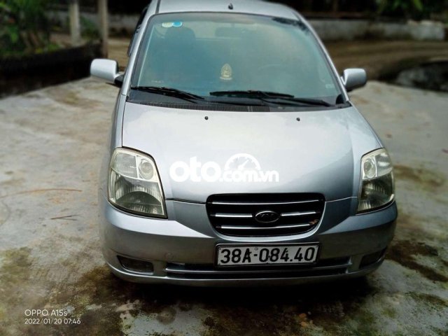 Cần bán lại xe Kia Morning 1.0MT sản xuất 2008, màu bạc, nhập khẩu 