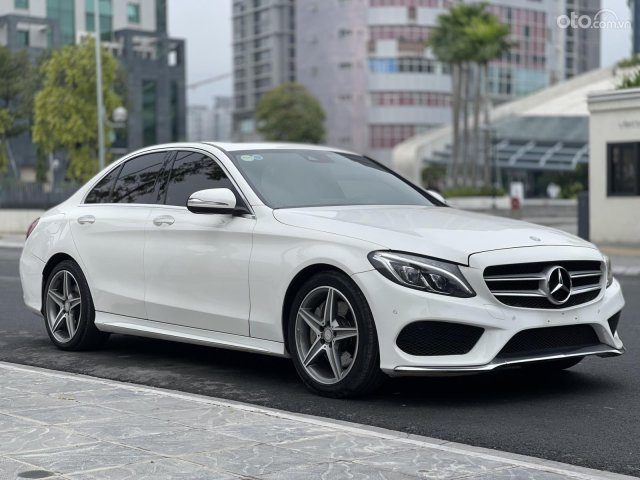 Cần bán xe Mercedes-Benz C 250 AMG năm 2015, màu trắng, biển Hà Nội, xe nguồn gốc rõ ràng hợp pháp lý sang tên