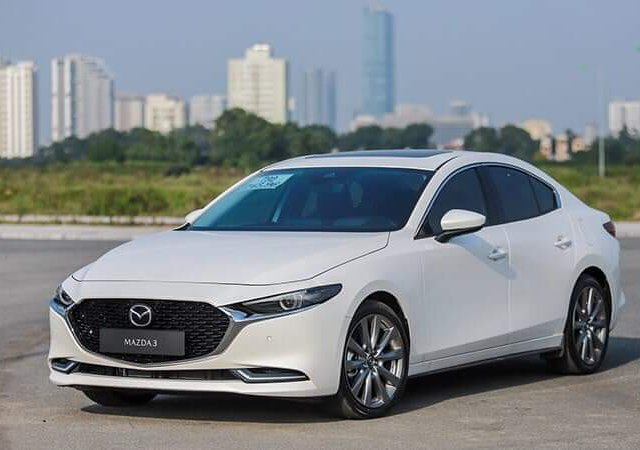 [Giao ngay T1] Bán Mazda 3 1.5L Luxury 2021, giảm 25tr, ưu đãi 50% thuế trước bạ, tặng bảo hiểm vật chất