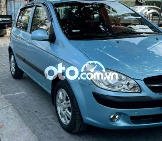 Cần bán xe Hyundai Getz 1.4AT sản xuất 2009, màu xanh lam, nhập khẩu  