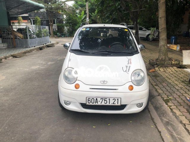 Xe Daewoo Matiz SE năm 2003, màu trắng còn mới, 79 triệu