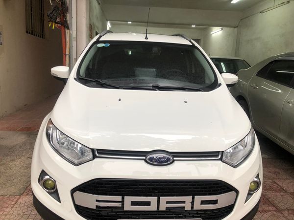 Cần bán xe Ford EcoSport 1.5L AT Titanium năm 2015, màu trắng, tên tư nhân chính chủ hồ sơ cầm tay