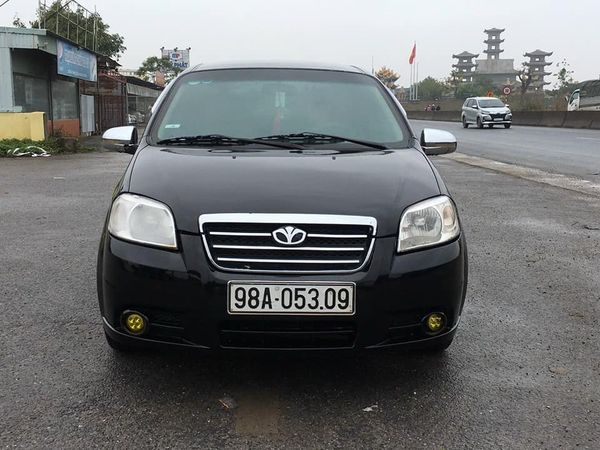 Xe Daewoo Gentra SX 1.5MT sản xuất 2008, màu đen0