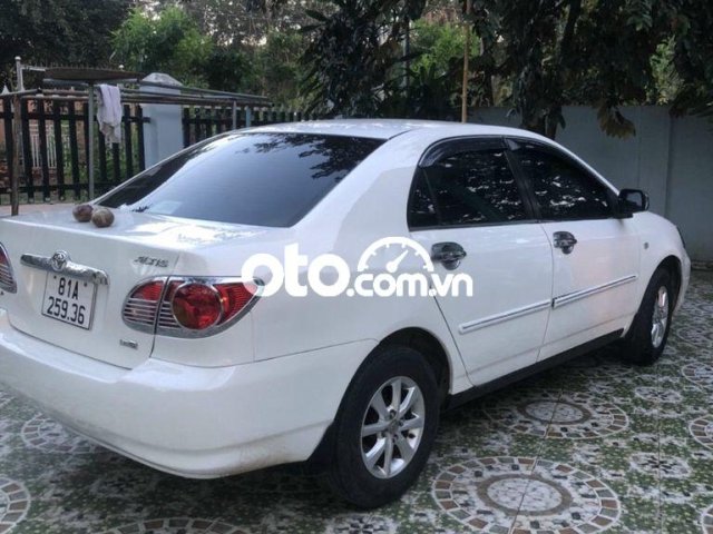 Bán ô tô Toyota Corolla Altis 1.8MT sản xuất năm 2002, màu trắng xe gia đình