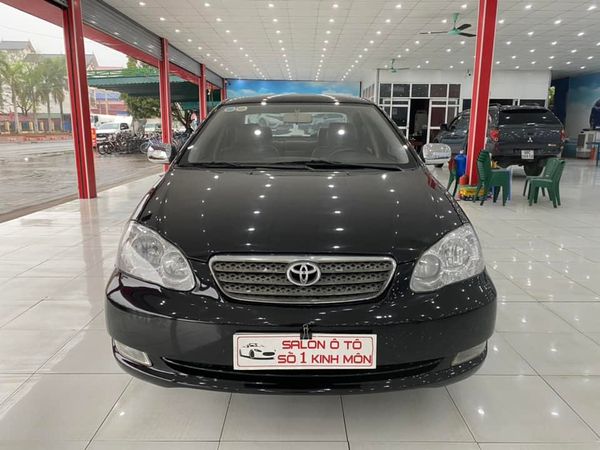 Cần bán lại xe Toyota Corolla Altis 1.8G MT năm sản xuất 2006, màu đen, 195 triệu