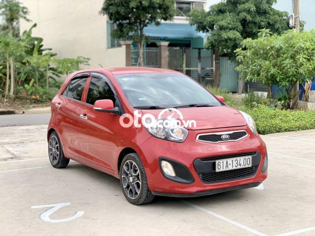 Xe Kia Picanto S 1.25 AT năm 2013, màu đỏ