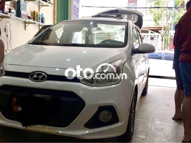 Cần bán xe Hyundai Grand i10 Hatchback 1.2MT năm sản xuất 2014, màu trắng, xe nhập chính chủ