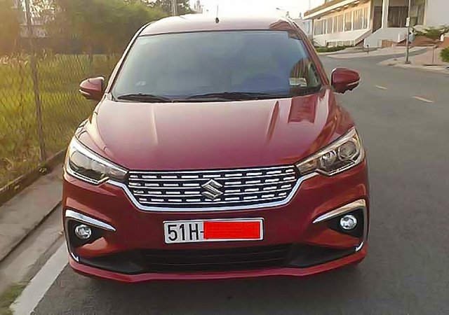 Bán Suzuki Ertiga 1.5L GLX năm sản xuất 2020, màu đỏ, nhập khẩu 