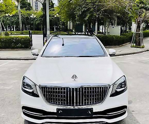 Bán ô tô Mercedes S 450L Luxury sản xuất 2017, màu trắng như mới