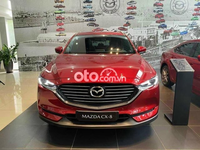 Bán ô tô Mazda CX-8 Deluxe năm 2021, màu đỏ, nhập khẩu, giá 829tr0