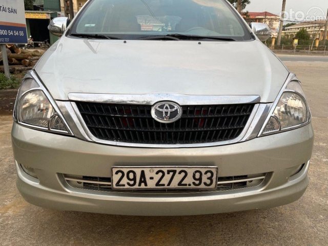 Bán Toyota Innova 2.0G sản xuất 2007, màu bạc chính chủ, 205tr