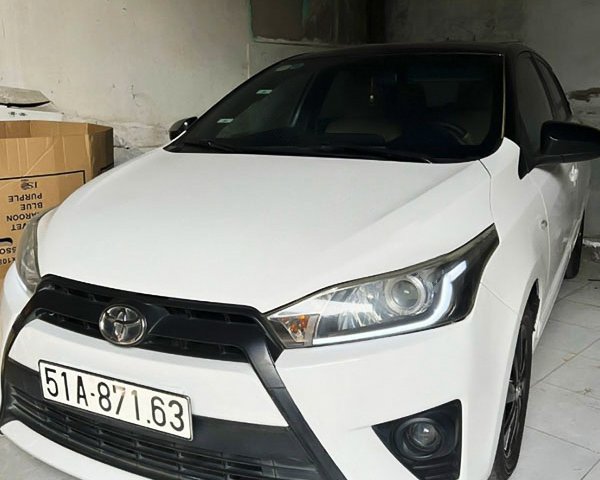 Xe Toyota Yaris 1.3G năm 2014, màu trắng, xe nhập chính chủ, giá 380tr0