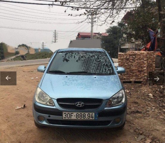 Bán Hyundai Getz 1.1MT sản xuất 2009, màu xanh lam, xe nhập