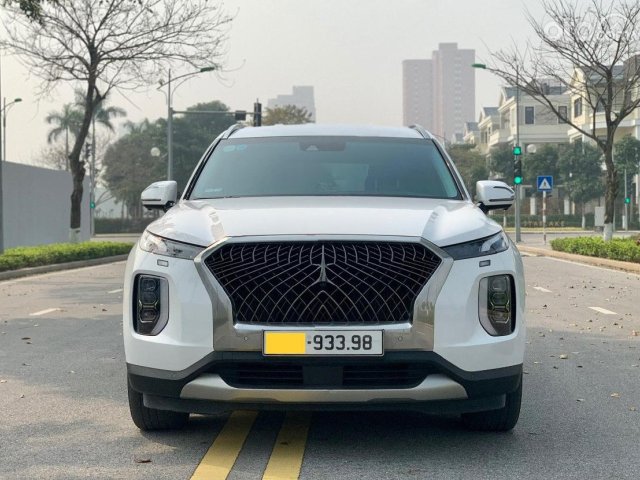 Cần bán gấp Hyundai Palisade sản xuất năm 2019, màu trắng, nhập khẩu nguyên chiếc