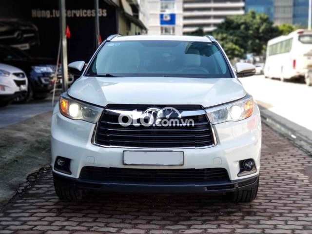 Bán nhanh Toyota Highlander 2.7 AT. Sx 2014, màu trắng