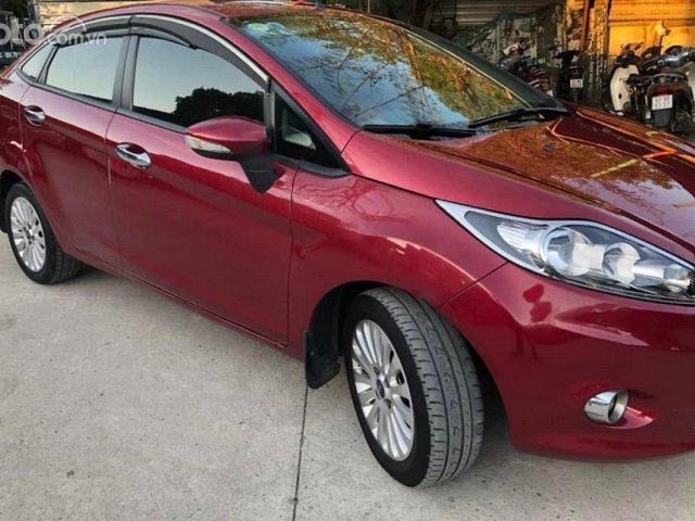 Bán ô tô Ford Fiesta 1.6AT sản xuất năm 2012, màu đỏ còn mới 0