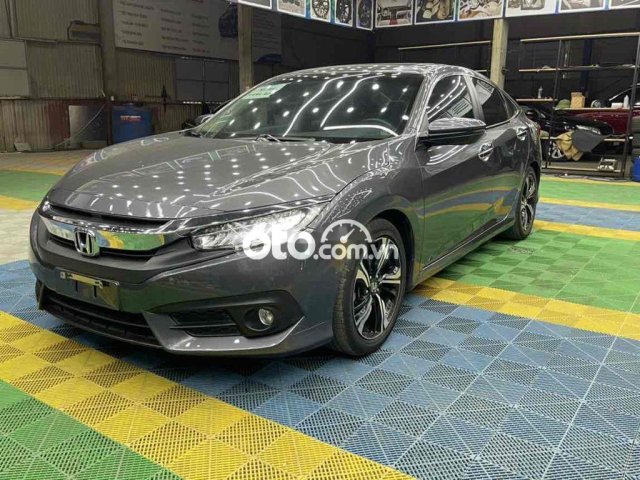 Cần bán lại xe Honda Civic 1.5 năm 2017, màu xám, nhập khẩu  0