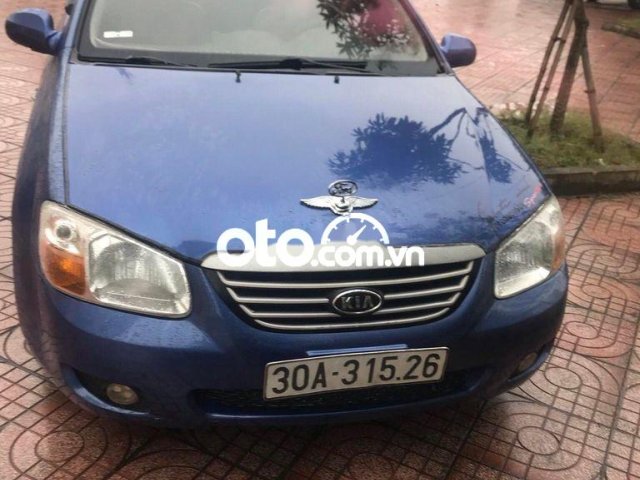 Cần bán Kia Cerato 1.6MT sản xuất 2007, màu xanh lam, nhập khẩu0