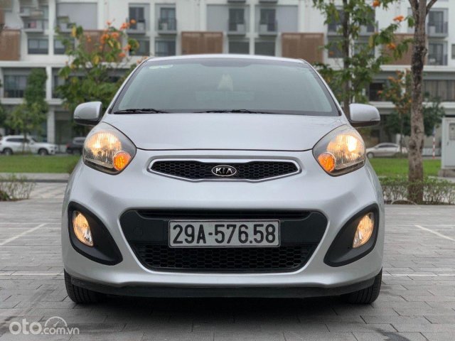 Cần bán xe Kia Morning LX 1.0AT năm 2011, màu bạc, xe nhập0