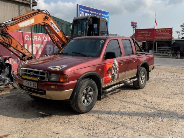 Bán Ford Ranger năm sản xuất 2002, màu đỏ, nhập khẩu, giá tốt