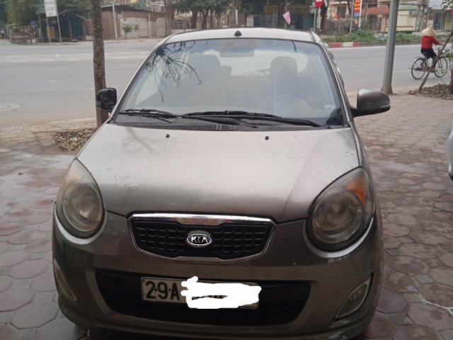 Cần bán xe Kia Morning LX 1.0 sản xuất năm 2009, màu xám, nhập khẩu  