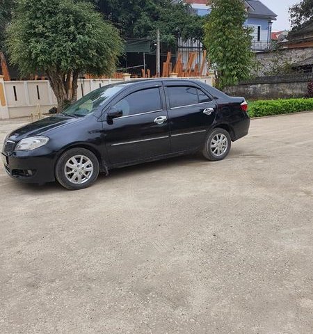 Cần bán gấp Toyota Vios sản xuất 2007, màu đen