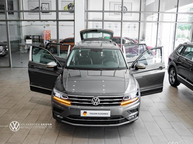 Màu xám Platinum, tặng ngay 100% phí trước bạ- Giá xe Tiguan Elegance cực kì rẻ, 500tr là có xe ngay0