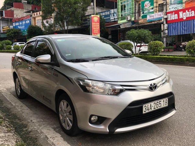 Mua bán xe Toyota Vios 15E CVT 2017 Màu Bạc  XC00008524