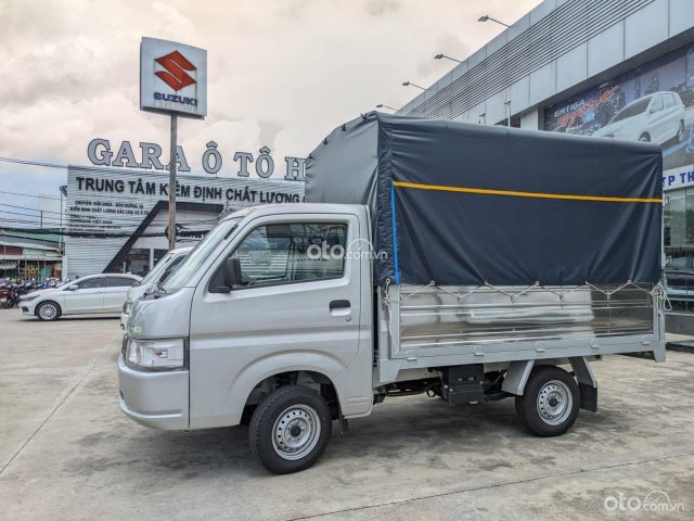 Giá tốt nhất miền Nam - Xe tải Suzuki 750kg thùng bạt kín - Trả góp 5tr/tháng - Xe sẵn giao tận nơi0