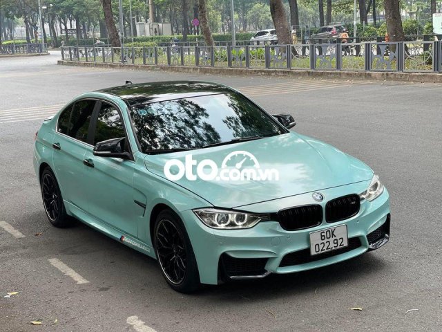 bmw 320i up m3 sx 2014 đen kem wrap xanh lục bảo0