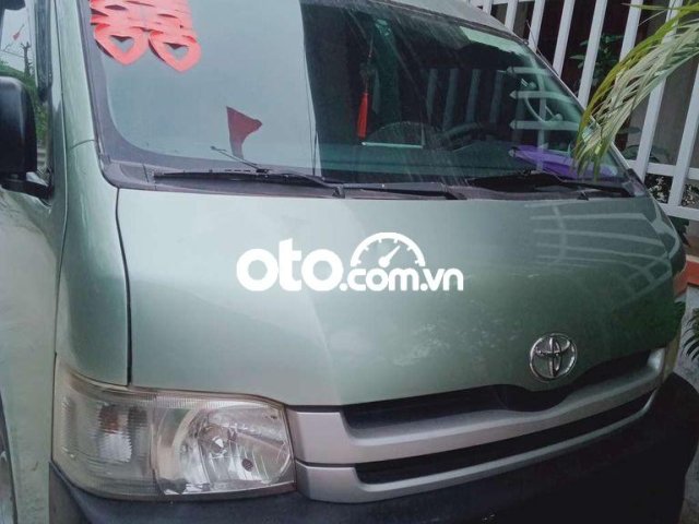 Xe Toyota Hiace năm 2008 màu xanh dương0