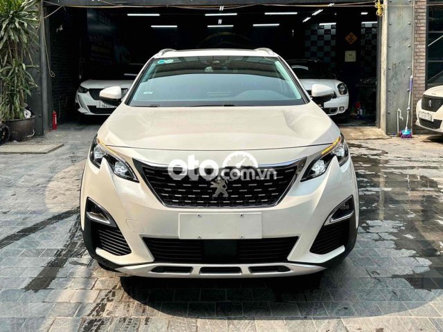 Peugeot 5008 bản full 1.6AT 2018 trắng bh thân vỏ1