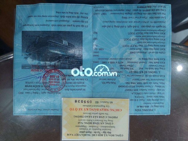 Toyota Corolla 1994 Số sàn. Cổ chất2